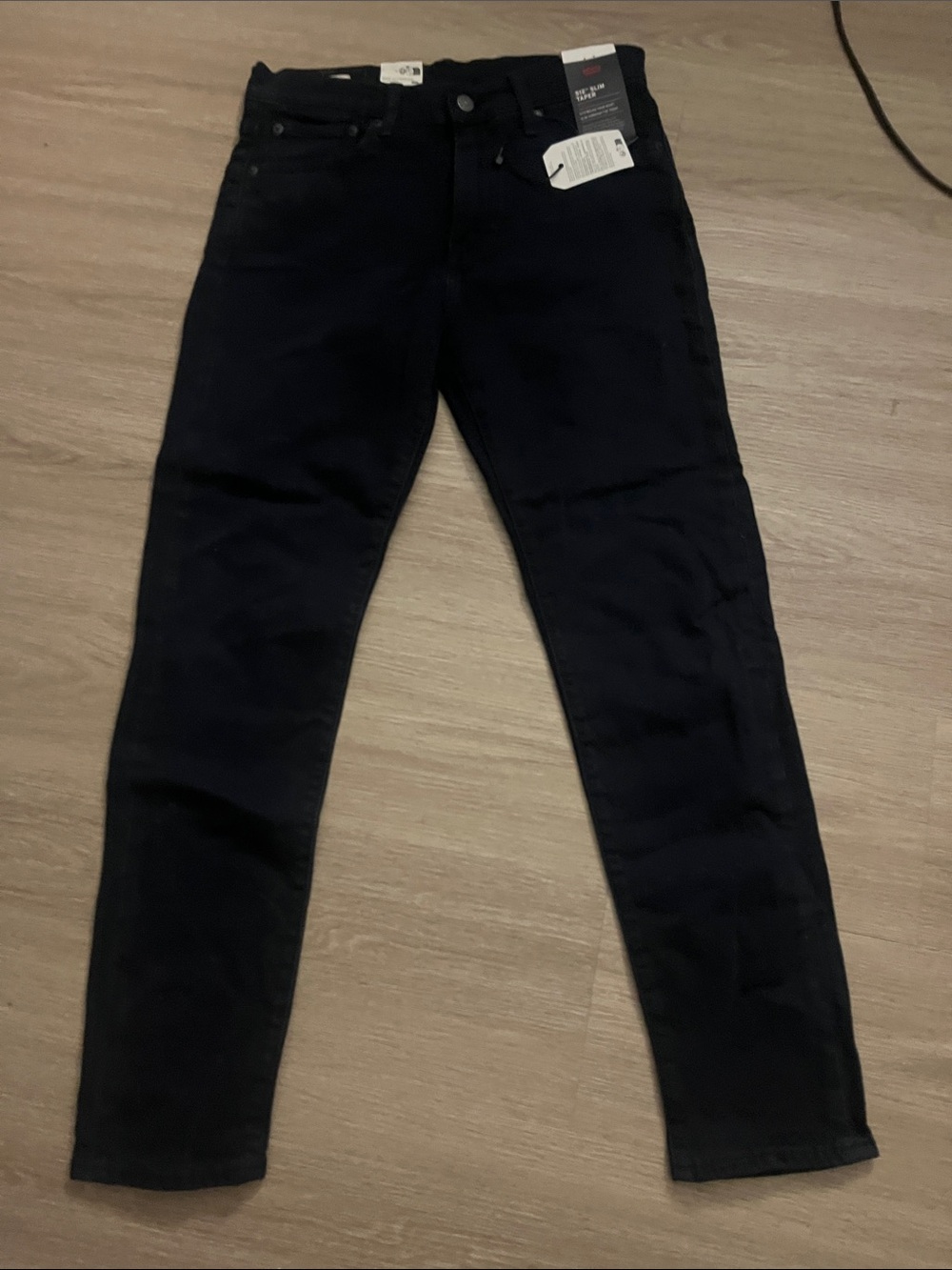 Levi's Men's Slim Jeans in Deep Black
